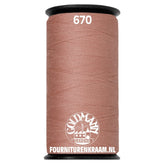 Goldmann garen 200m - 670 oud roze Garen GOLDMANN - GAREN - 200M - 670